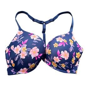 Victoria Secret Pink Floral Push-Up Bra 36DD